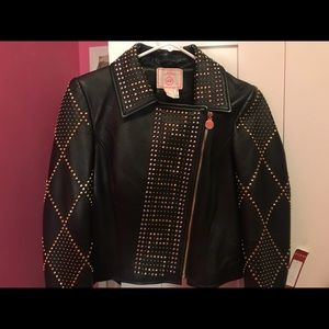 Versace x H&M Leather Studded Jacket